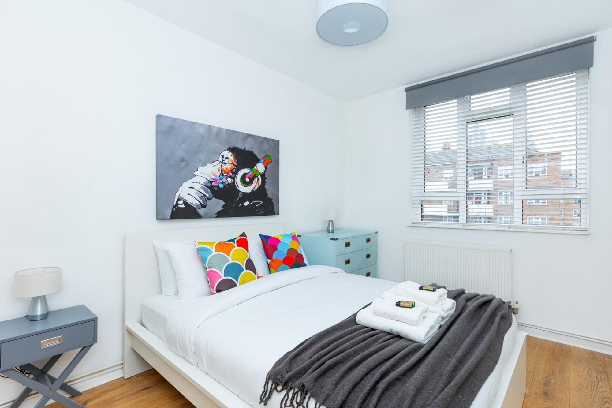 Bright Modern 1 Bedroom Flat, 5 Min To Vauxhall St 런던 외부 사진