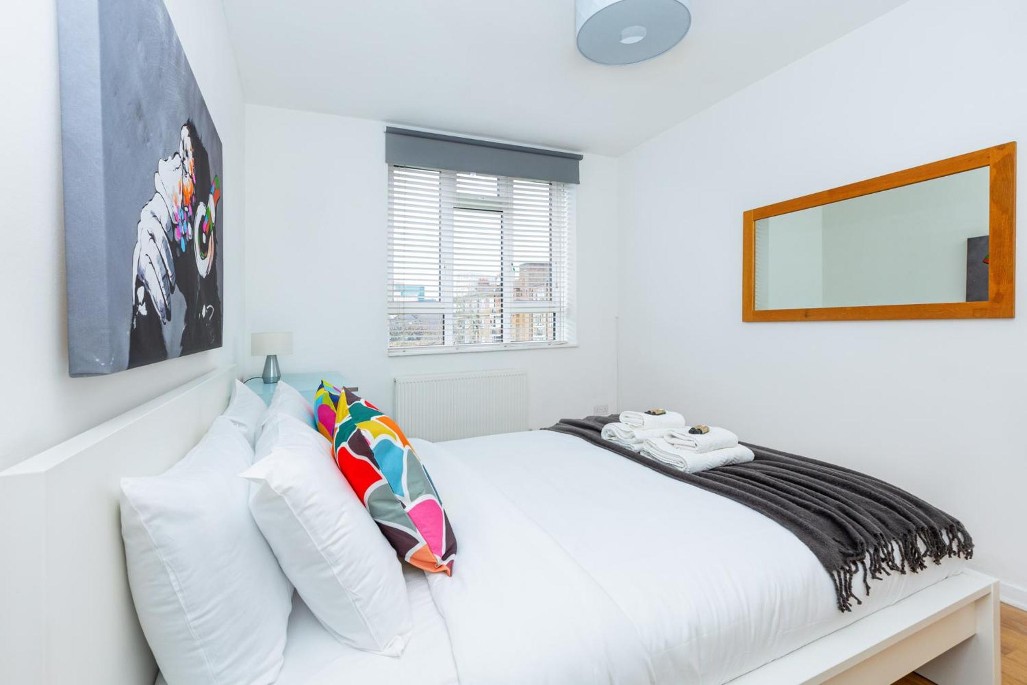 Bright Modern 1 Bedroom Flat, 5 Min To Vauxhall St 런던 외부 사진
