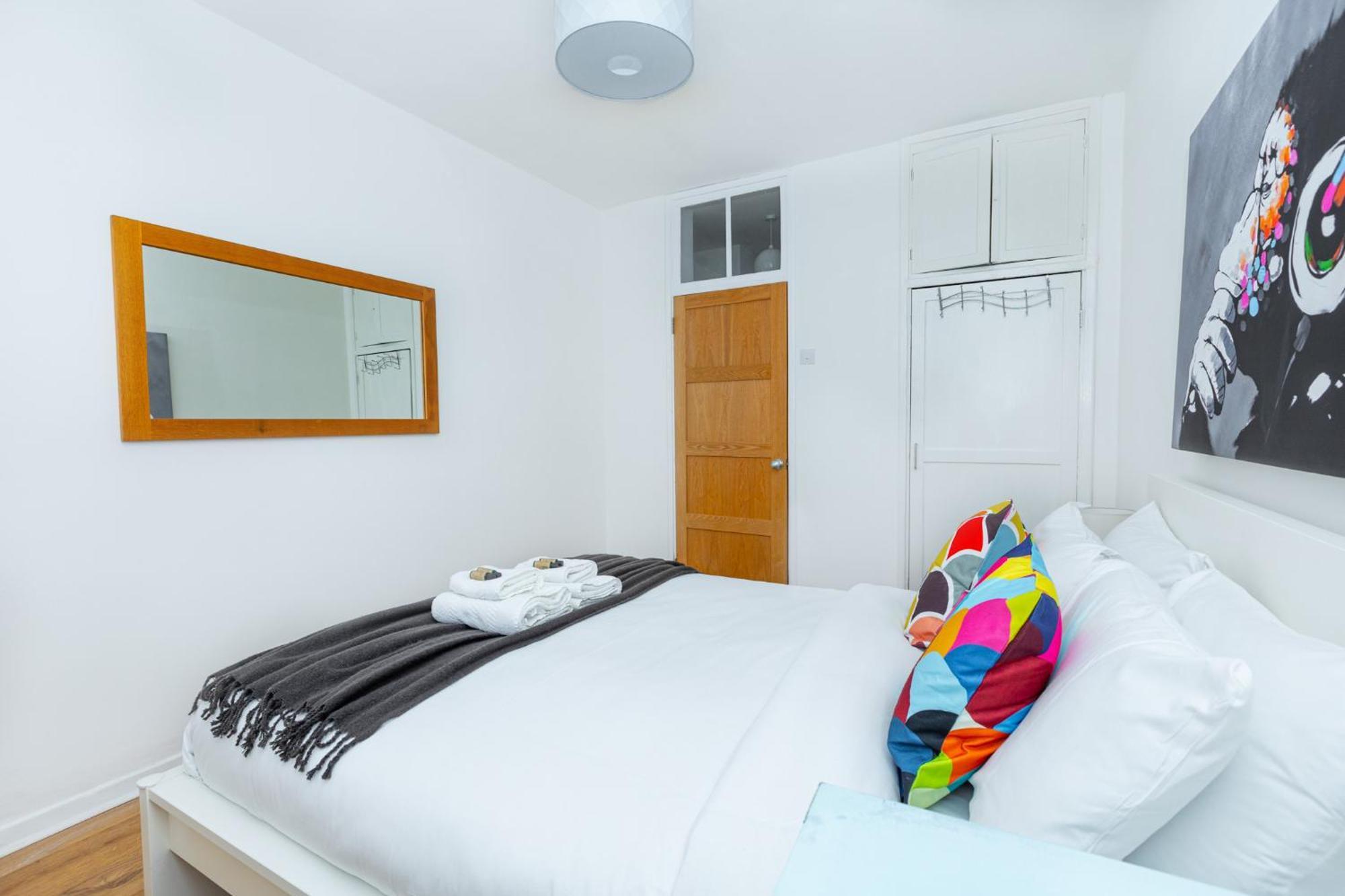 Bright Modern 1 Bedroom Flat, 5 Min To Vauxhall St 런던 외부 사진