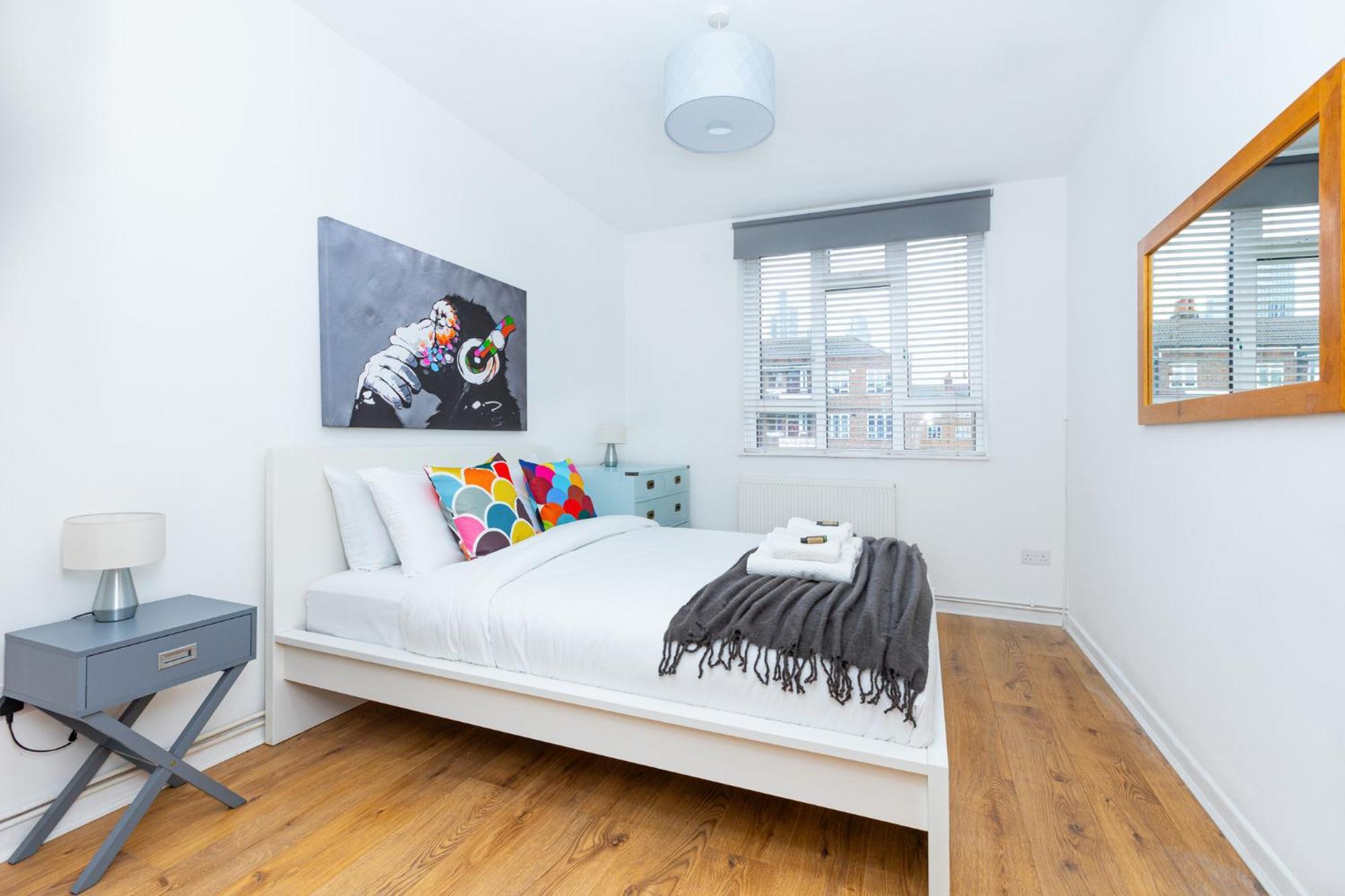 Bright Modern 1 Bedroom Flat, 5 Min To Vauxhall St 런던 외부 사진