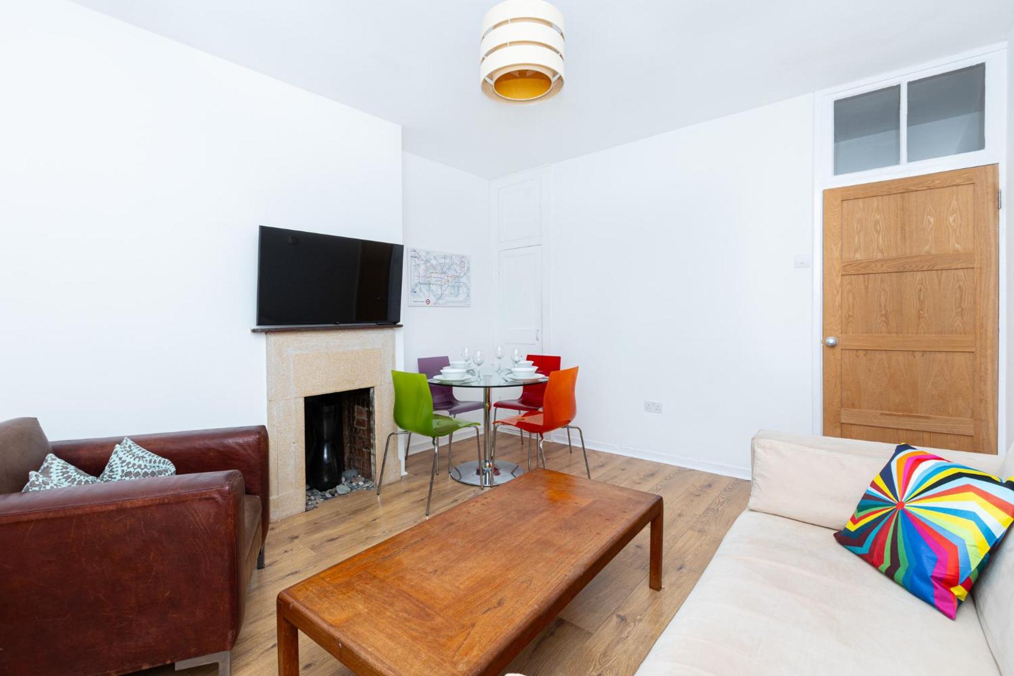 Bright Modern 1 Bedroom Flat, 5 Min To Vauxhall St 런던 외부 사진