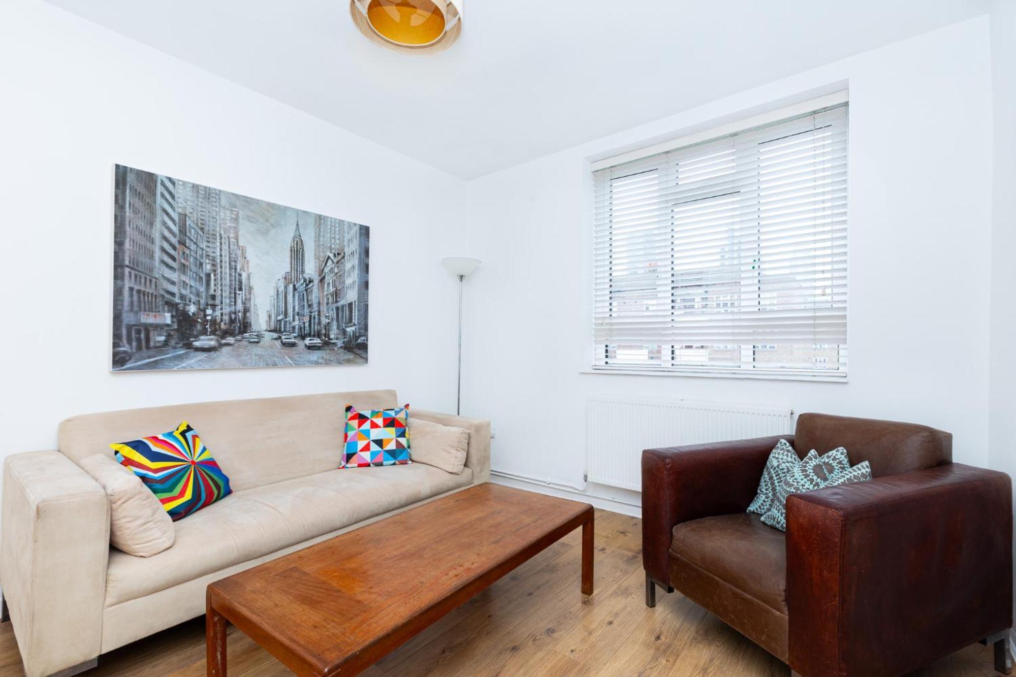 Bright Modern 1 Bedroom Flat, 5 Min To Vauxhall St 런던 외부 사진