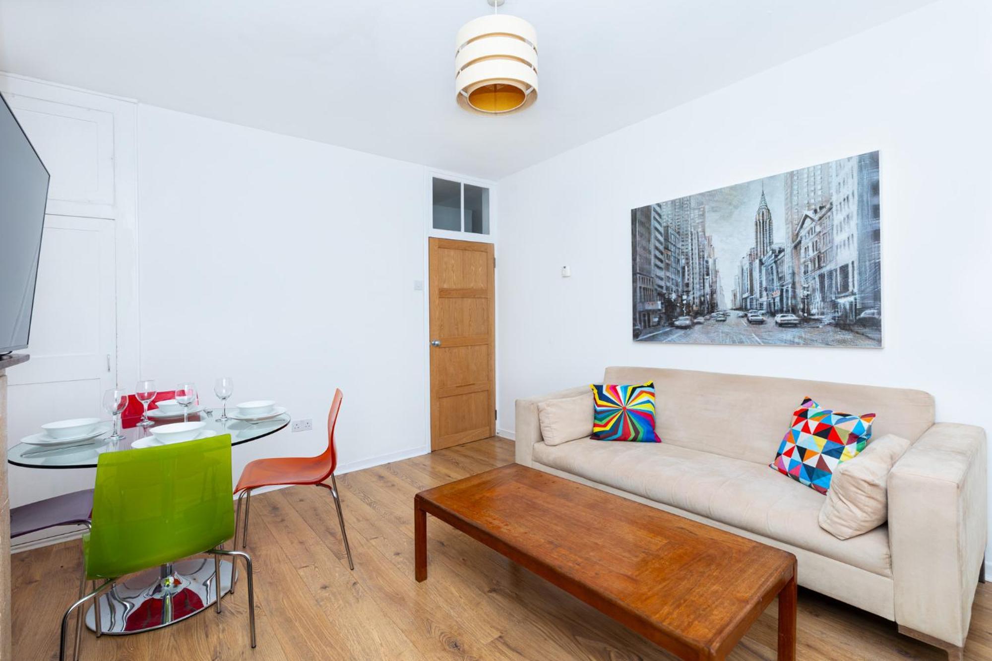 Bright Modern 1 Bedroom Flat, 5 Min To Vauxhall St 런던 외부 사진