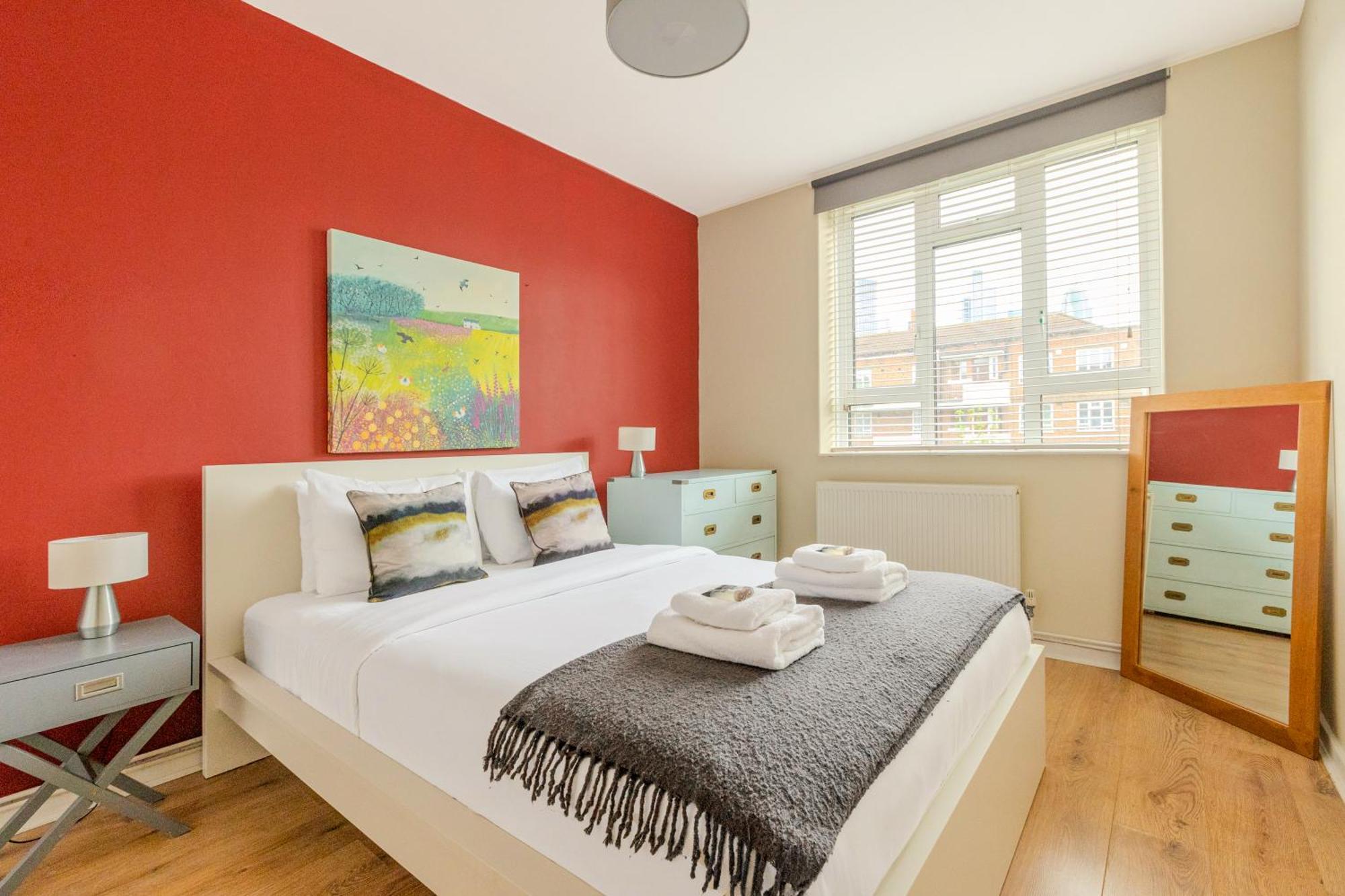 Bright Modern 1 Bedroom Flat, 5 Min To Vauxhall St 런던 외부 사진